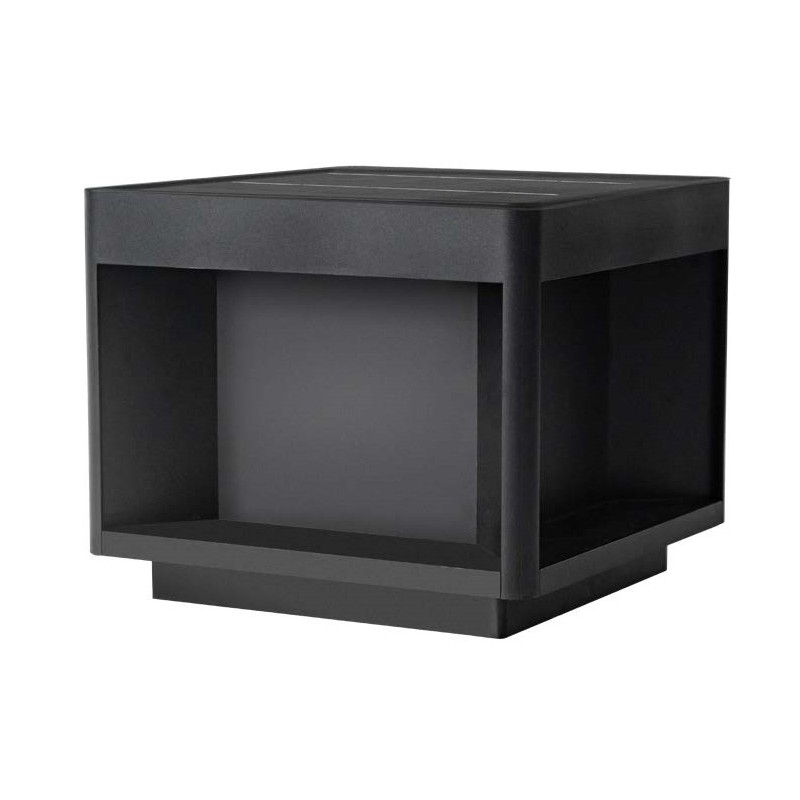 Cubik : Le borne solaire moderne au design architectural.