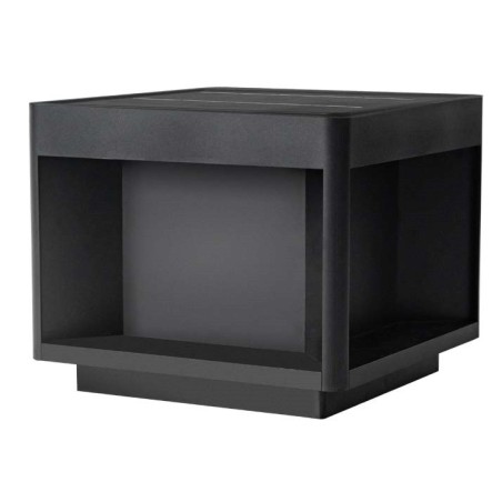 Cubik : Le borne solaire moderne au design architectural.