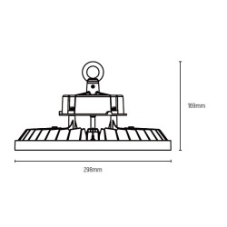 Luminaire Industriel LED ARES PRO DALI