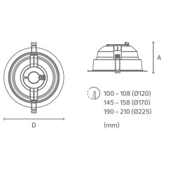 VISION : Le Spot LED Encastrable Alliant Performance et Élégance Moder
