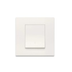 Interrupteur Vimar Linea va-et-vient simple blanc avec (ou sans) témoin lumineux led couleur au choix  techno polymere