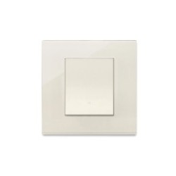 Interrupteur Vimar Linea va-et-vient simple chanvre avec (ou sans) témoin lumineux led couleur au choix  techno polymere