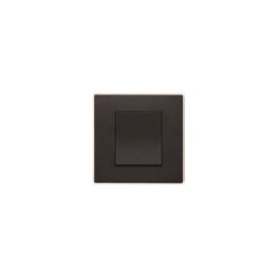 Interrupteur Vimar Linea va-et-vient simple noir avec (ou sans) témoin lumineux led couleur au choix