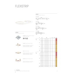 Flexistrip 4,8W Ruban led professionnel SMD LED 24V IP20 60LED 8mm  [5m] - 4,8W 3000K 360Lm