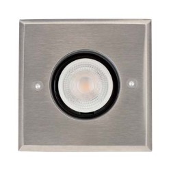 Thera-S ENCASTRE DE SOL CARRE GU10 IP67 IX MAX 9W -K -Lm