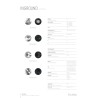 Inground ENCASTRE DE SOL ROND LED 24Vdc IP67  NOIR 2W 2700K/3000K/4000K 160Lm