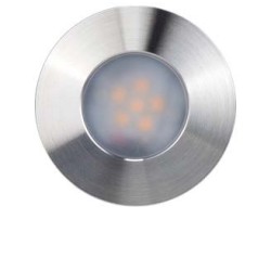 Inground ENCASTRE DE SOL ROND LED 24Vdc IP67  IX 2W 2700K OU 3000K OU 4000K160Lm à préciser