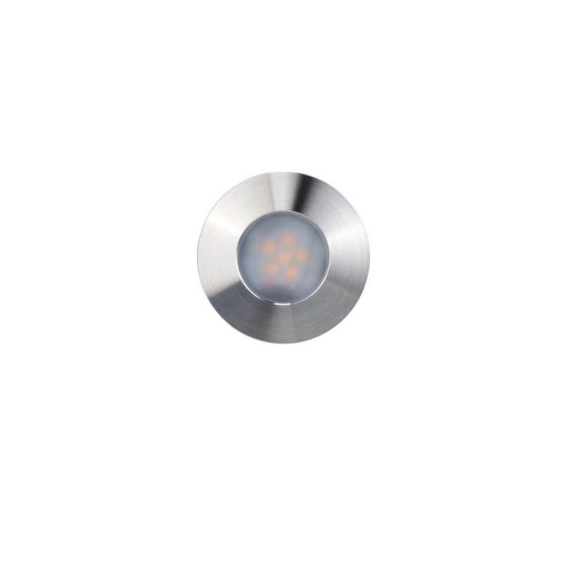 Inground ENCASTRE DE SOL ROND LED 24Vdc IP67  IX 2W 2700K OU 3000K OU 4000K160Lm à préciser