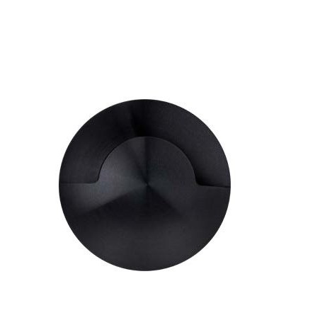 Inground 1 ENCASTRE DE SOL ROND LED 24Vdc IP67 1 FENETRE NOIR 2W 2700K OU 3000K OU 4000K 100Lm