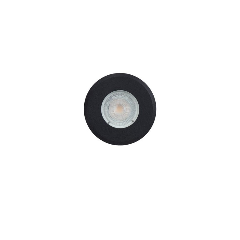 Stratus  ENCASTRE DE SOL ROND GU5,3-12V AC/DC ,IP67  NOIR MAX 9W -K -Lm