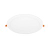 Round LED 24W Downlight Rond Slim LED 120º BLANC 5W 3000K/4200K/6500K- 2400Lm