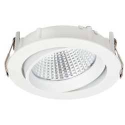 Versatis-RD Downlight Rond Orient. LED 15°/25°/40º BLANC 18W 2700K/3000K/4000K/5000K- 1550Lm/1700Lm