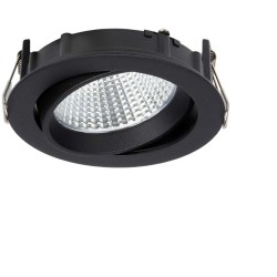 Versatis-RD Downlight Rond Orient. LED 15°/25°/40º NOIR 18W 2700K/3000K/4000K/5000K- 1550Lm/1700Lm