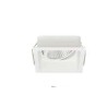 Versatis-SQ Downlight Carré orientable LED 15°/25°/40º BLANC 18W 2700K/3000K/4000K/5000K -1550Lm/1700Lm