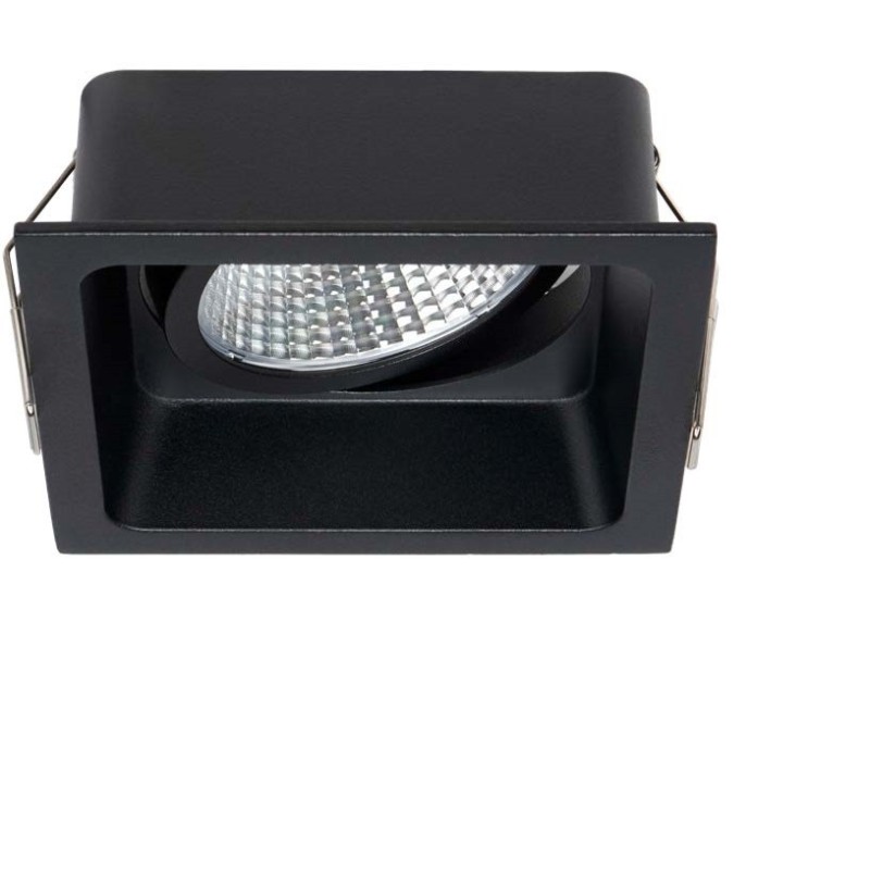 Versatis-SQ Downlight Carré orientable LED 15°/25°/40º NOIR 18W 2700K/3000K/4000K/5000K -1550Lm/1700Lm