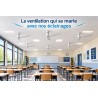VENTILATEUR FANI 132CM BLANC 6 VITESSES 29dB 13800m3/h