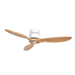 VENTILATEUR MISTRAL SANS LUMIERE DC 35W 132CM BOIS CLAIR
