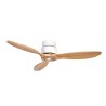 VENTILATEUR MISTRAL SANS LUMIERE DC 35W 132CM BOIS CLAIR