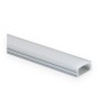 KIT PROFILE SAILLIE EN ALUMINIUM DIFFUSEUR POLYCARBONATE OPALE (17x9x2000mm)