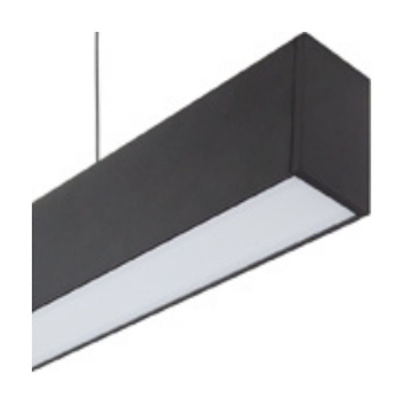 Suspension LUMI-P Noir 40 W 1190 mm 3000 K