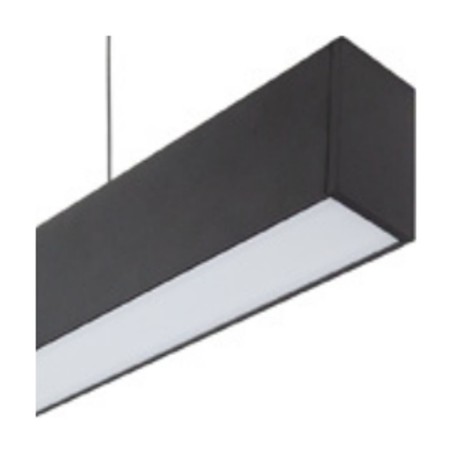 Suspension LUMI-DUO Noir 24+40 W 1190 mm 4000 K